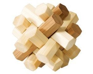 3D-Bambu-palapeli Kaksoissolmu