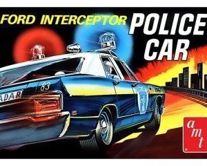 AMT 1970 Ford Galaxie Interceptor Police Car