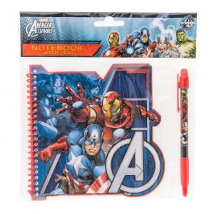 Avengers 15 X 15 Cm Kierre Muistivihko Ja Kynä