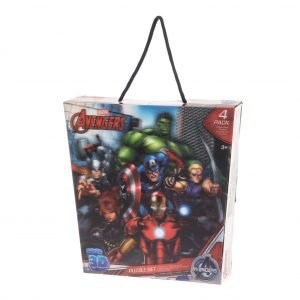 Avengers 3d Palapeli 4 Kpl