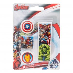 Avengers Pyyhekumit 4kpl/Pkt