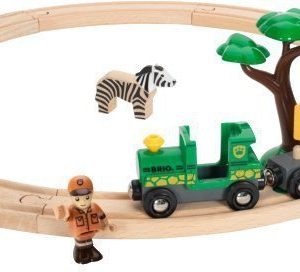 BRIO Puurautatie Safari Railway Set