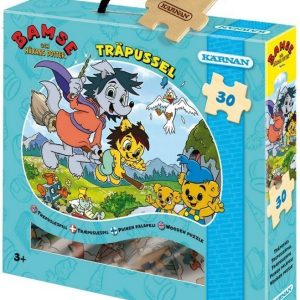 Bamse Puupalapeli Bamse ja noidan tytär 30 palaa