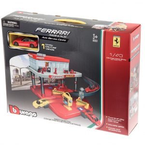 Bburago Ferrari 1:43 Autohuoltorakennus