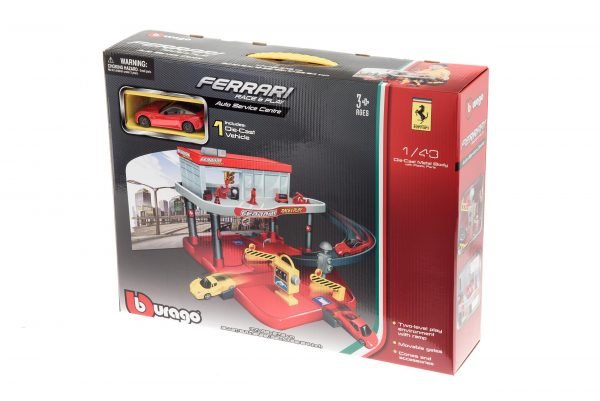 Bburago Ferrari 1:43 Autohuoltorakennus