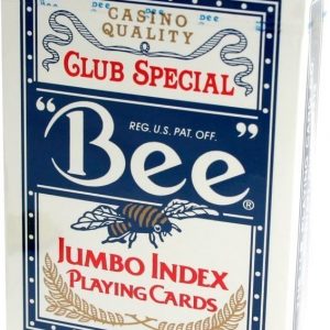 Bee Poker Jumbo Index -pelikortit