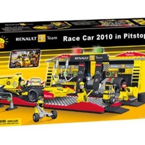 Cobi Renault F1-auton ja varikon rakennuspalikkasarja 450 osaa