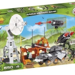 Cobi Small Army Jungle Mega Set viidakkotukikohta 650 osaa