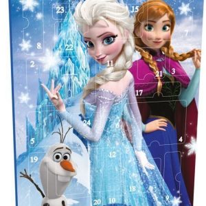 Disney Frozen Adventtikalenteri koulutarvikkeilla