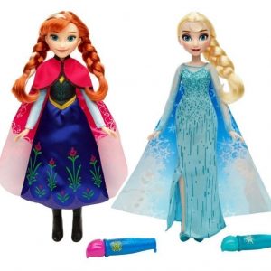 Disney Frozen Color Change Magical Stoy Cape Fashion Doll Anna + Elsa Paketti