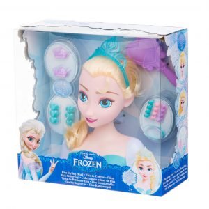 Disney Frozen Elsa Kampauspää Ja Tarvikkeet