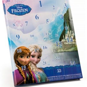 Disney Frozen Joulukalenteri jossa koruja ja tarvikkeita