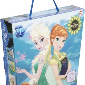 Disney Frozen Palapeli 3D 4 kpl