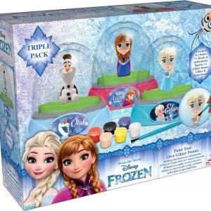 Disney Frozen Väritettävä lumisadepallo 3 kpl