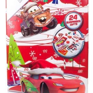 Disney Pixar Cars Adventtikalenteri koulutarvikkeilla