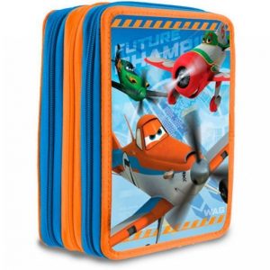 Disney Planes Kynäkotelo 3 Lokeroa