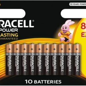 Duracell Plus Power AAA 8+2 kpl