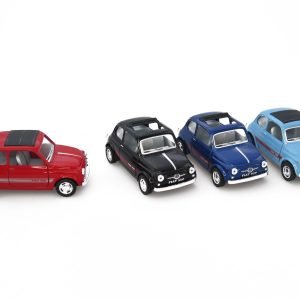 Fiat 500 1:24 Metallia