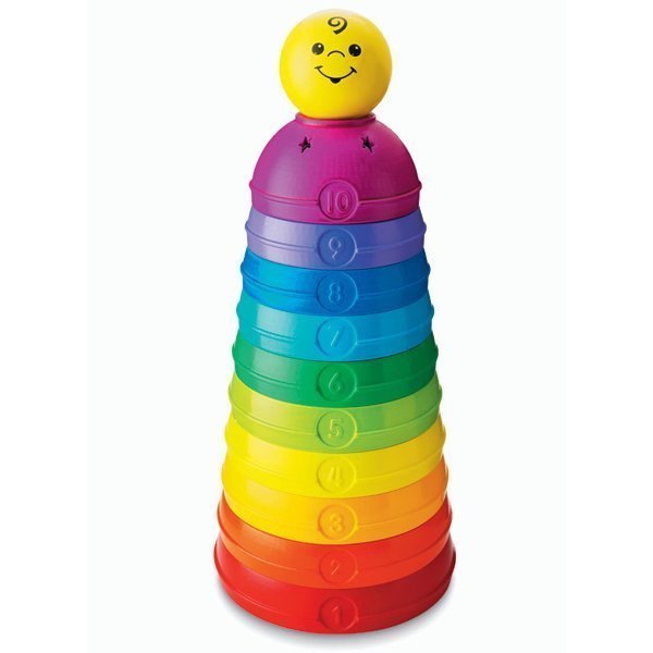 Fisher-Price Brilliant Basics Stack & Roll Cups