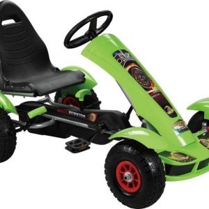 Gokart Lux Polkuauto Vihreä