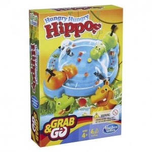 Hasbro Gaming Hungry Hungry Hippos Matkaversio