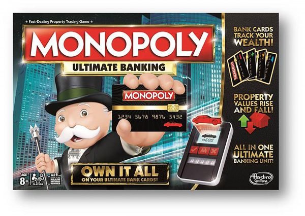 Hasbro Monopoly Ultimate Banking Lautapeli