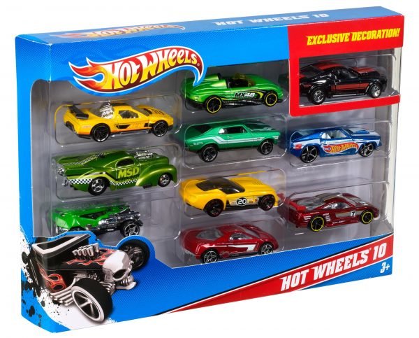 Hot Wheels 10 Autoa