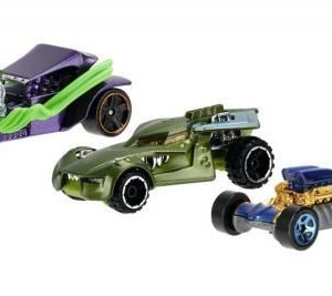 Hot Wheels Autot Batman & Villains 5 kpl