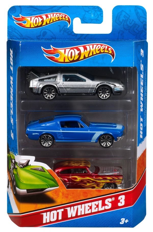 Hot Wheels Pikkuauto 3 Kpl/Pkt