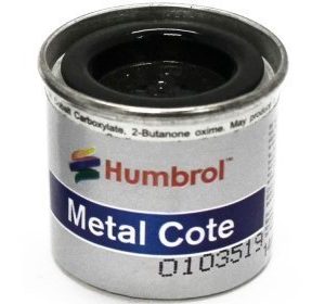 Humbrol 27004 Gunmetal metalcote -maali