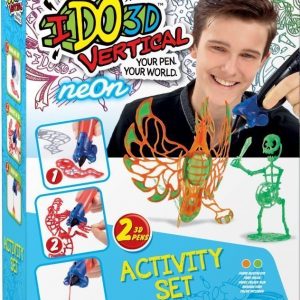 IDO3D Vertical 3D-piirrokset Neonvärit