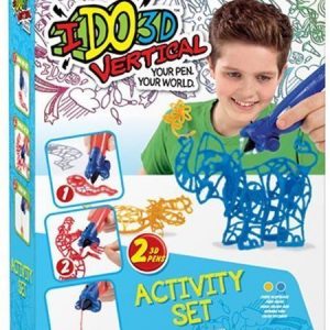 IDO3D Vertical 3D-piirustussetti Keltainen & Sininen