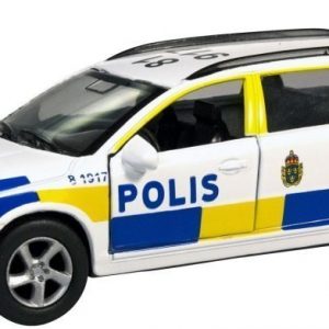 Junior Driver Poliisiauto äänellä ja valolla Volvo V70