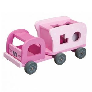 Kids Concept Rosa Palikkakuorma Auto