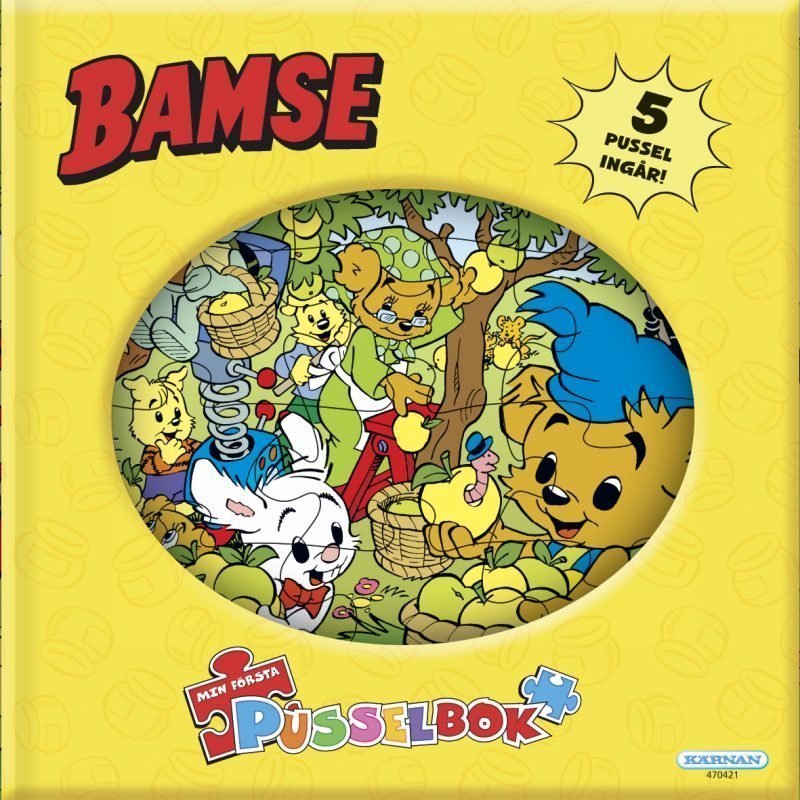 Kärnan Ensimmäinen palapelikirjani Bamse