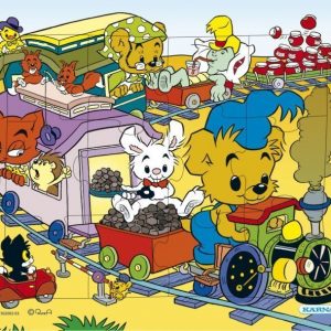 Kärnan Kehyspalapeli Bamse junassa 12 palaa