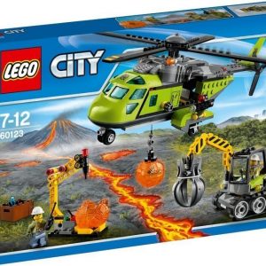 LEGO City 60123 Tulivuoren jakeluhelikopteri