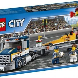 LEGO City 60151 Dragsterin kuljetusauto