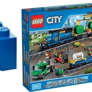 LEGO City Trains Value Pack + Säilytyslaatikko + Paketti