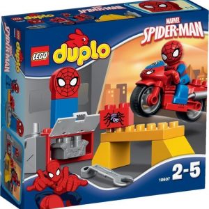LEGO DUPLO 10607 Spider-Manin Seittimoottoripyörän paja