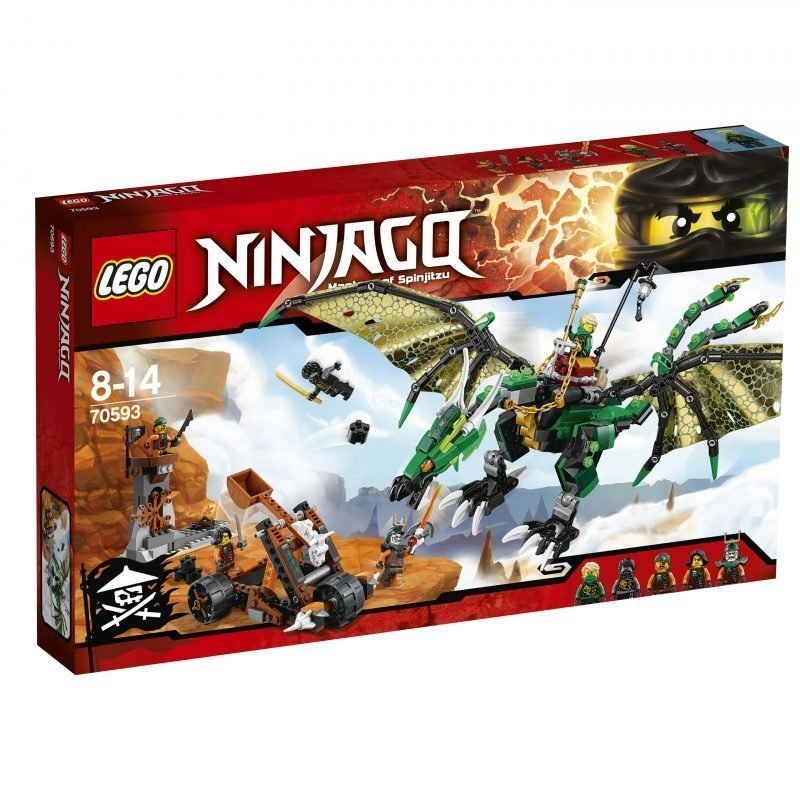 LEGO NINJAGO 70593 Vihreä NRG-lohikäärme