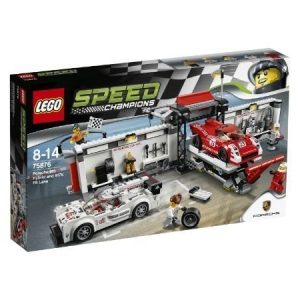 LEGO Speed Champions Porsche 919 Hybrid ja 917K-varikkokaista