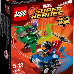 LEGO Super Heroes 76064 Mighty Micros: Spider-Man vastaan Vihreä Menninkäinen