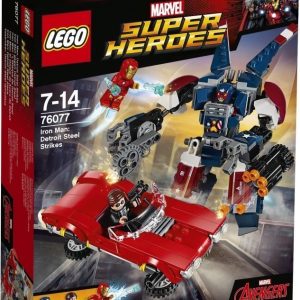 LEGO Super Heroes 76077 Iron Man: Detroit Steel iskee