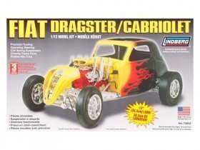 LINDBERG Fiat Dragster 1/12