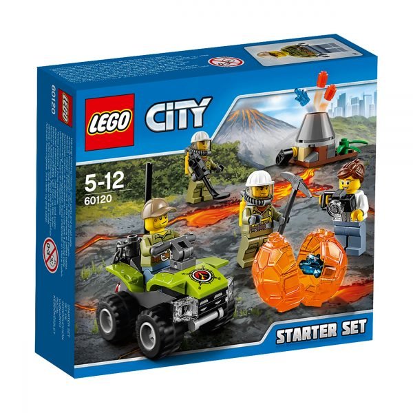 Lego City 60120 Tulivuoren Aloitussetti