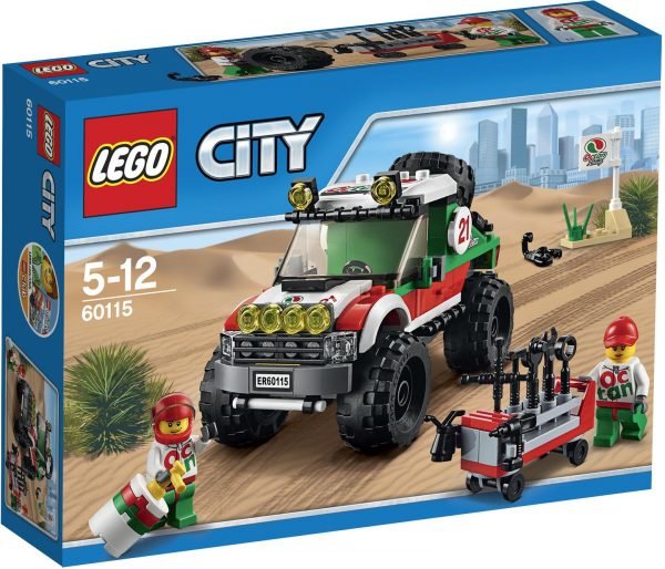 Lego City Great Vehicles 60115 Nelivetomaasturi