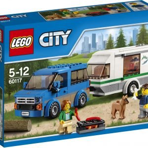 Lego City Great Vehicles 60117 Pakettiauto Ja Asuntovaunu