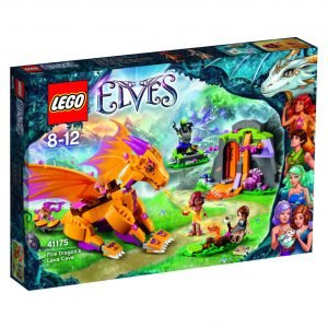 Lego Elves 41175 Tulilohikäärmeen Laavaluola