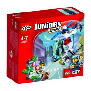 Lego Juniors 10720 Takaa-Ajo Poliisihelikopterilla